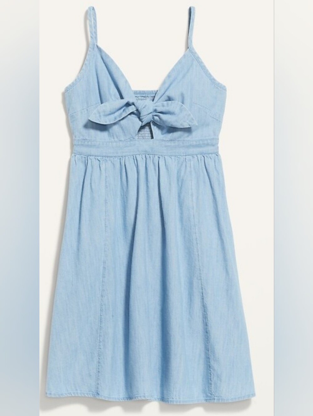 Old Navy Light Blue Spaghetti-Strap Mini Dress